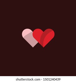Love Hearth Paper Creative Modern Logo