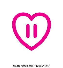 love, heart,multimedia logo