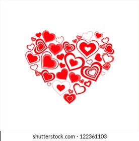 Love in hearts