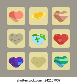 Love hearts