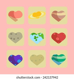 Love hearts