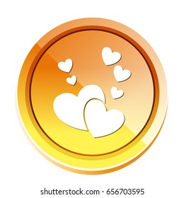 love hearts icon