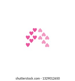 LOVE HEARTS VECTOR CONCEPT FOR YOUR BUSINESS