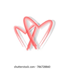 love hearts,hearts background