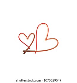 love holding hands vector logo