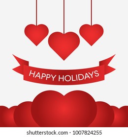 Love Holidays vector