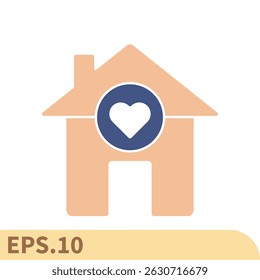 love home icons  symbol vector elements for infographic web
