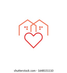 Diseño vectorial de la plantilla de logotipo de hogar