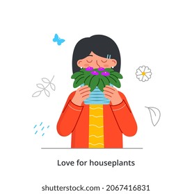 いい香り 女性 のイラスト素材 画像 ベクター画像 Shutterstock