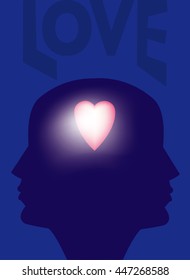 love, love is honesty and trust , All elements are in separate layers color can be changed easily.    