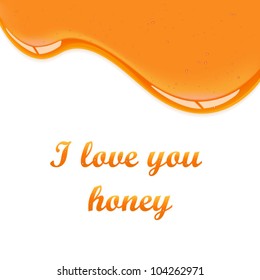 love honey background