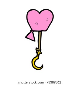 love hooked cartoon