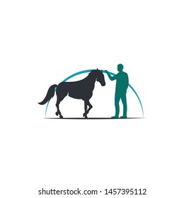 love horses wholeheartedly logo design