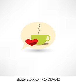 Love hot coffee