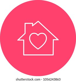 Icono de la casa de amor