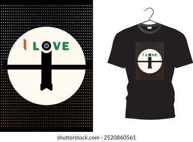 i love I.  t shirt. love t shirt design. i love india