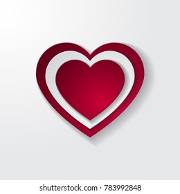 Love icon background. vector illustrator