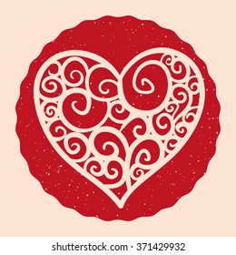Love icon design 