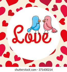Love icon design 