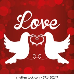 Love icon design 