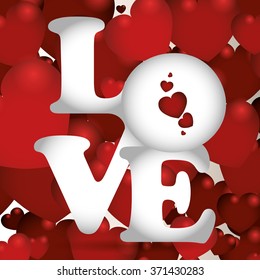 Love icon design 