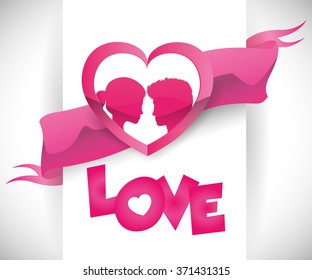 Love icon design 