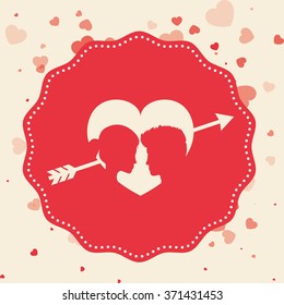 Love icon design 