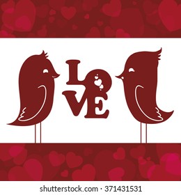 Love icon design 