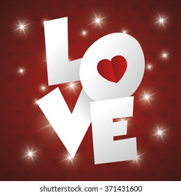 Love icon design 