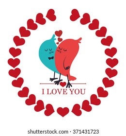 Love icon design 