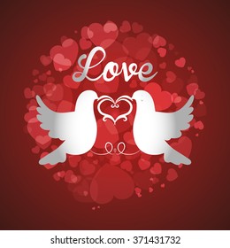 Love icon design 