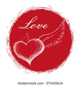 Love icon design 