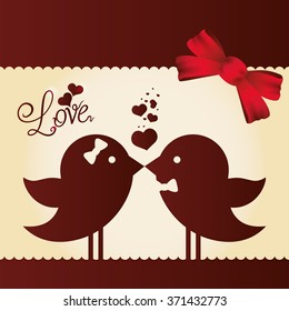 Love icon design 