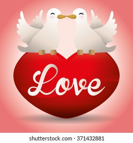Love icon design 