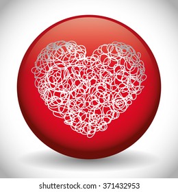 Love icon design 