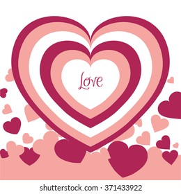 Love icon design 