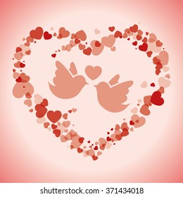 Love icon design 