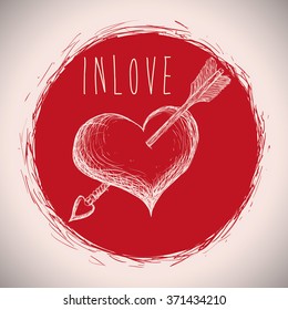 Love icon design 