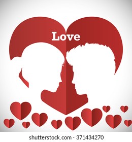 Love icon design 