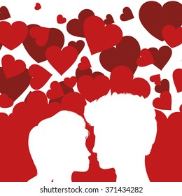 Love icon design 
