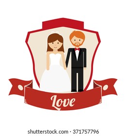 Love icon design 