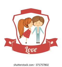 Love icon design 