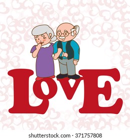 Love icon design 