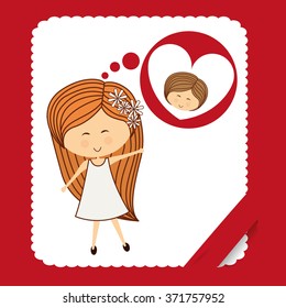 Love icon design 