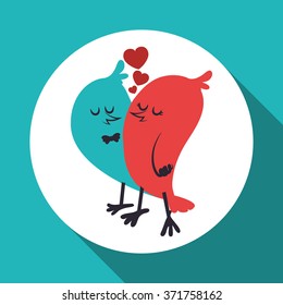 Love icon design 