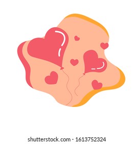 Love icon design template suitable for valentine's day