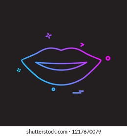 Love icon design vector