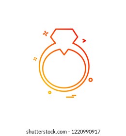 Love icon design vector 