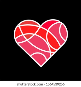 love icon design. vector design art