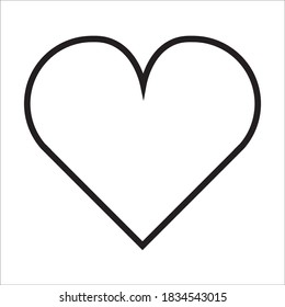 gráfico vectorial de diseño de icono de amor